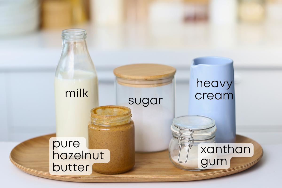 Hazelnut Ice Cream | with xanthan gum (gelato – style) – Ask the